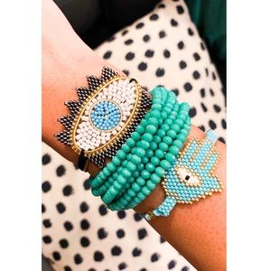 Beaded bracelet set!